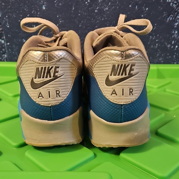 Nike Air Max 90 Hyperfuse - Midnight Fog w/ Blue Glow - Size 12 - Picture 5 of 9